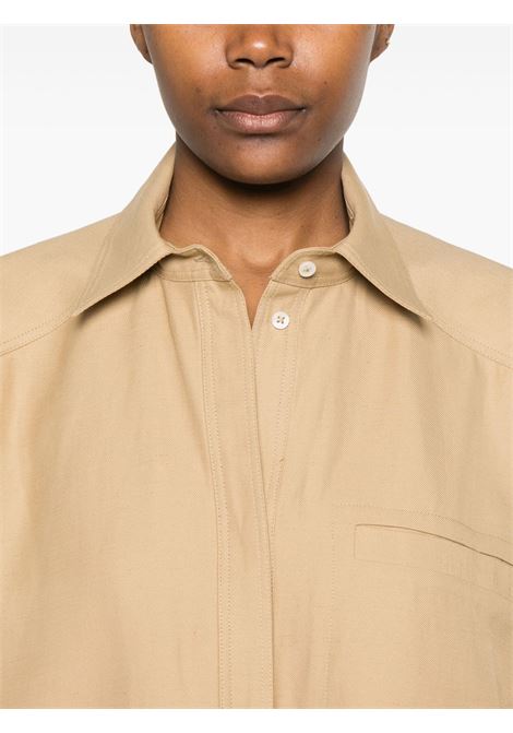 Sand beige Moheli shirt Loulou de Saison - women LOULOU DE SAISON | MOHELIDN